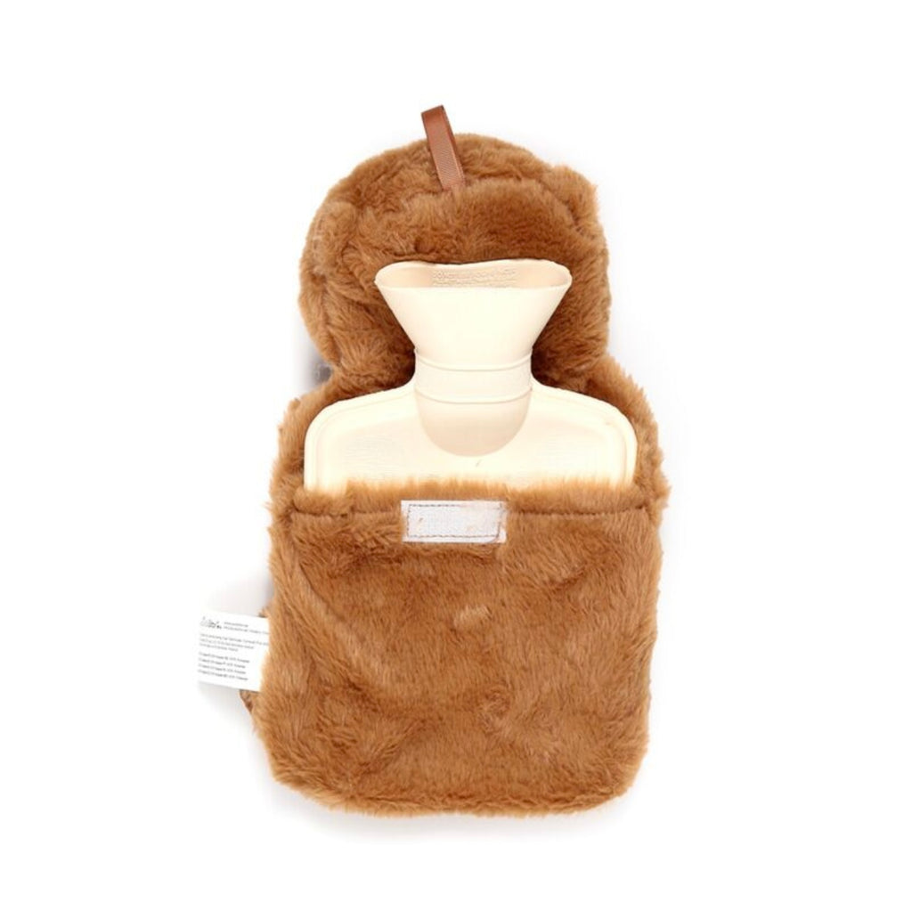 Hot Water Bottle with Plush Cover 650ml - Capybara