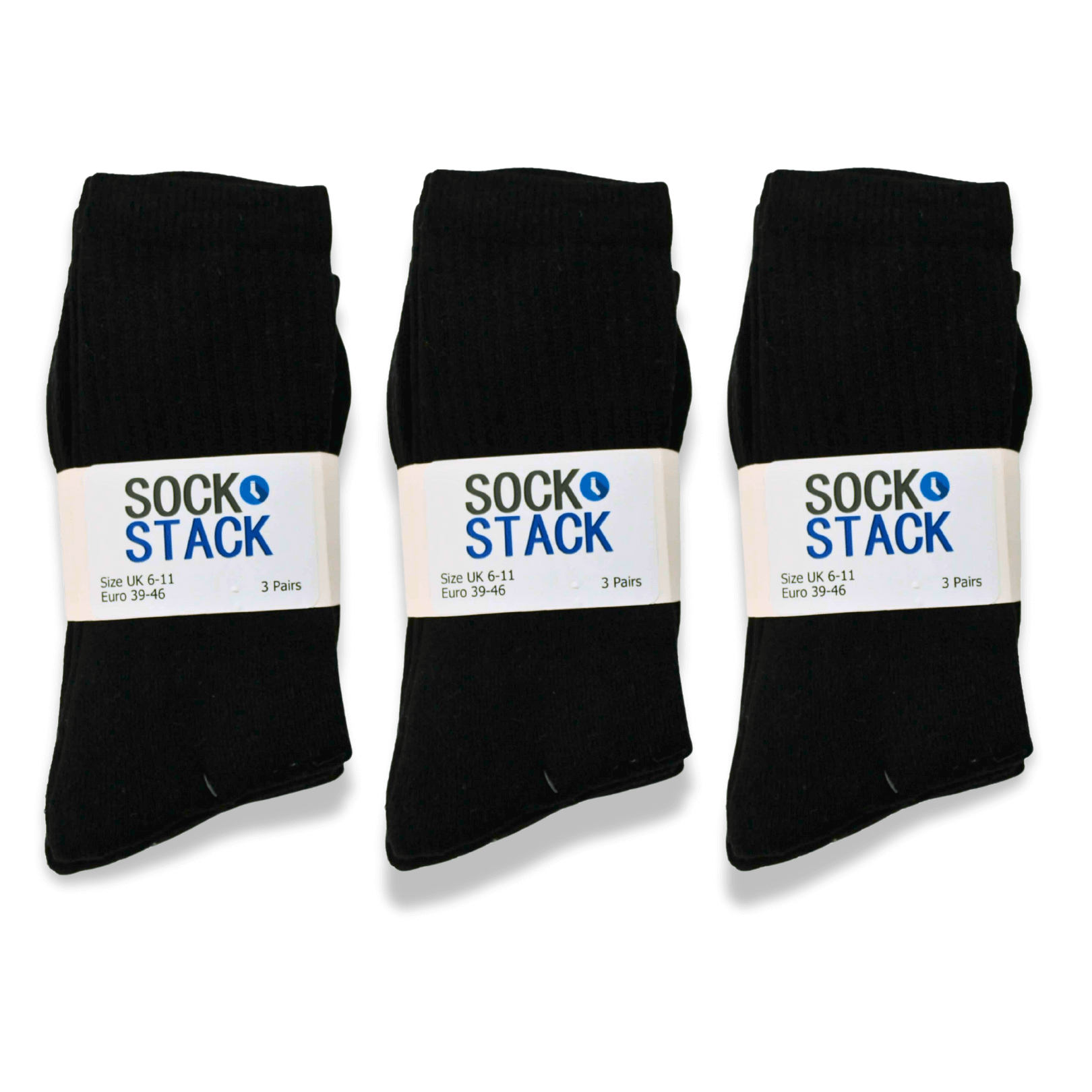 15 Pairs Mens Cotton Rich Performance Socks