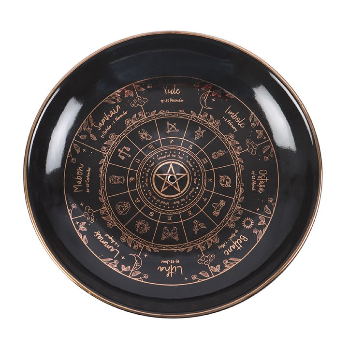 Wheel of the Year Incense Holder