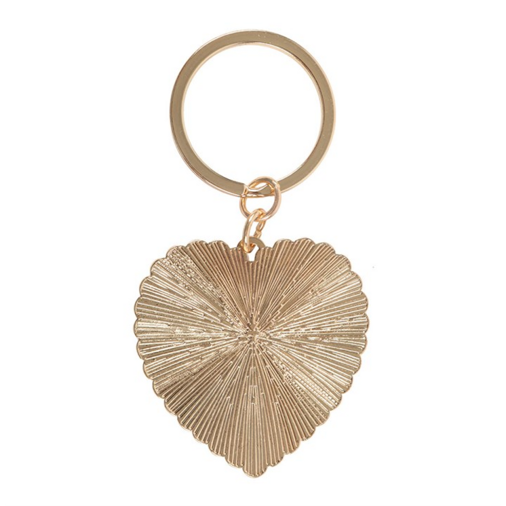 Folk Heart Keyring
