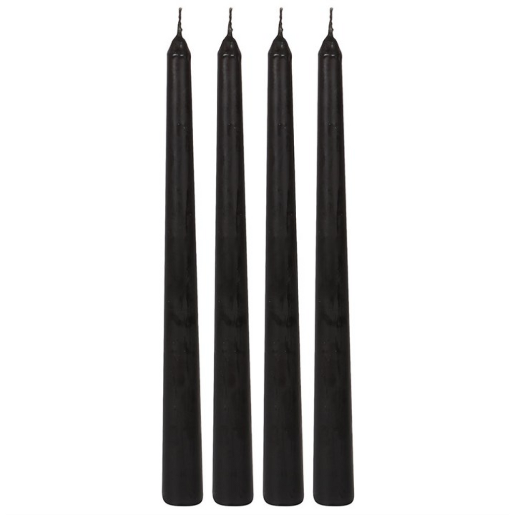 Set of 4 Pink Vampire Tears Taper Candles