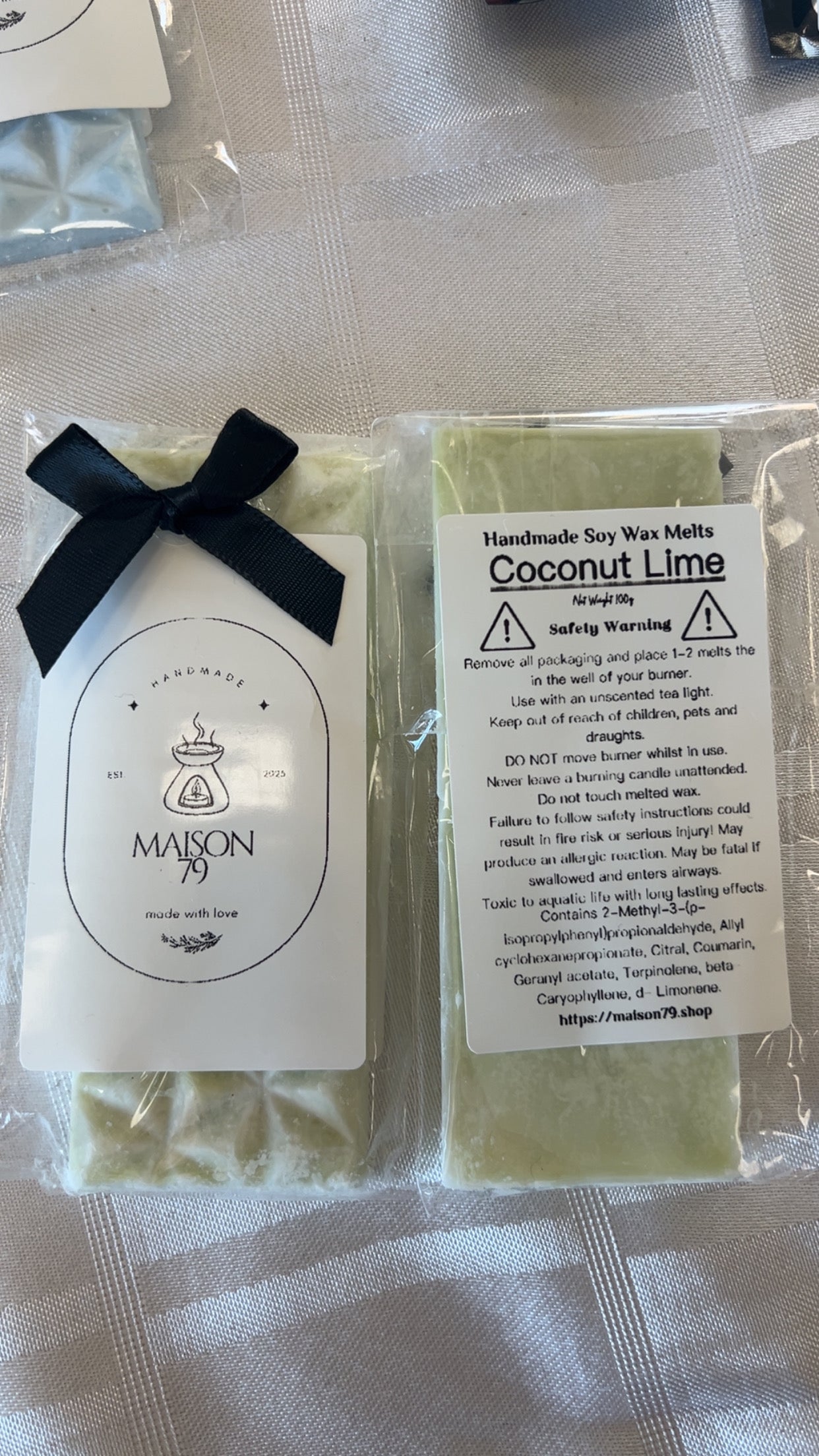 Hand Poured Soy Wax Bar
