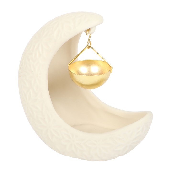 Crescent Moon Multi-Purpose Hanging Burner