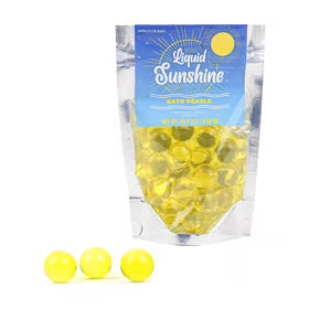 Gift Republic’s Liquid Sunshine Lemon Bath Pearls