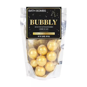Bathsecco Sparkling Wine Glitter Bath Bombs