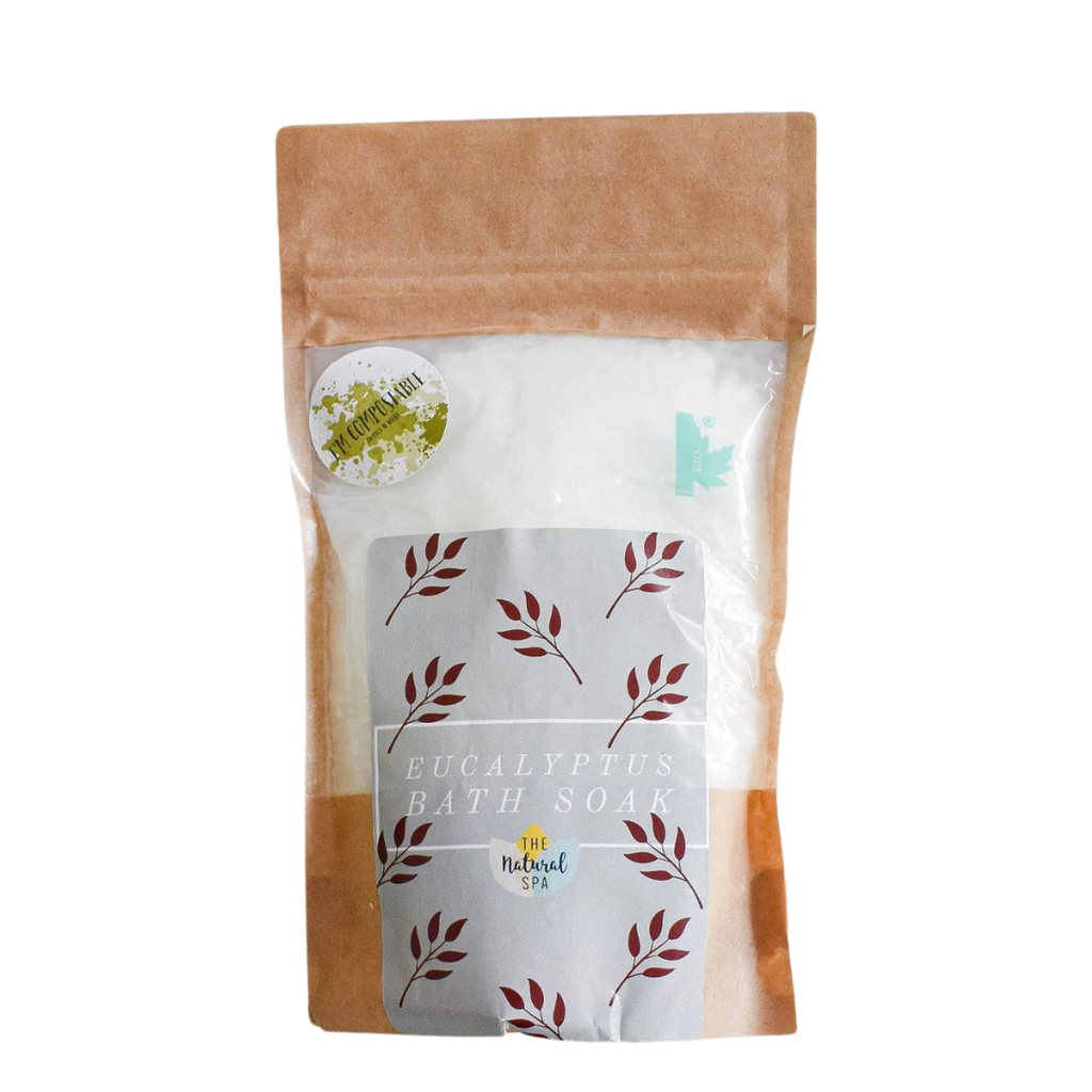225g Eucalyptus Bath Soak - Compostable pouch