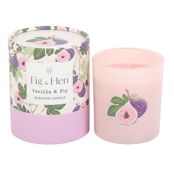 Vanilla & Fig Scented Candle