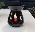 Black Cutout Burner