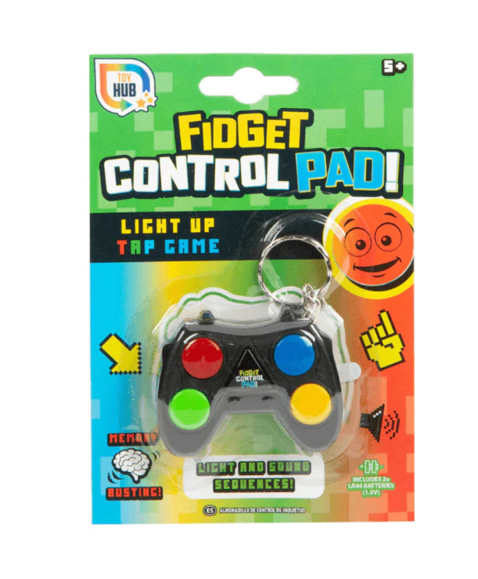 Fidget Control Pad Key Ring