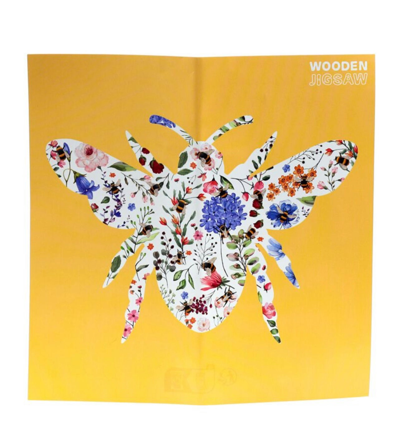 130pc Wooden Jigsaw Puzzle - Nectar Meadows Bee