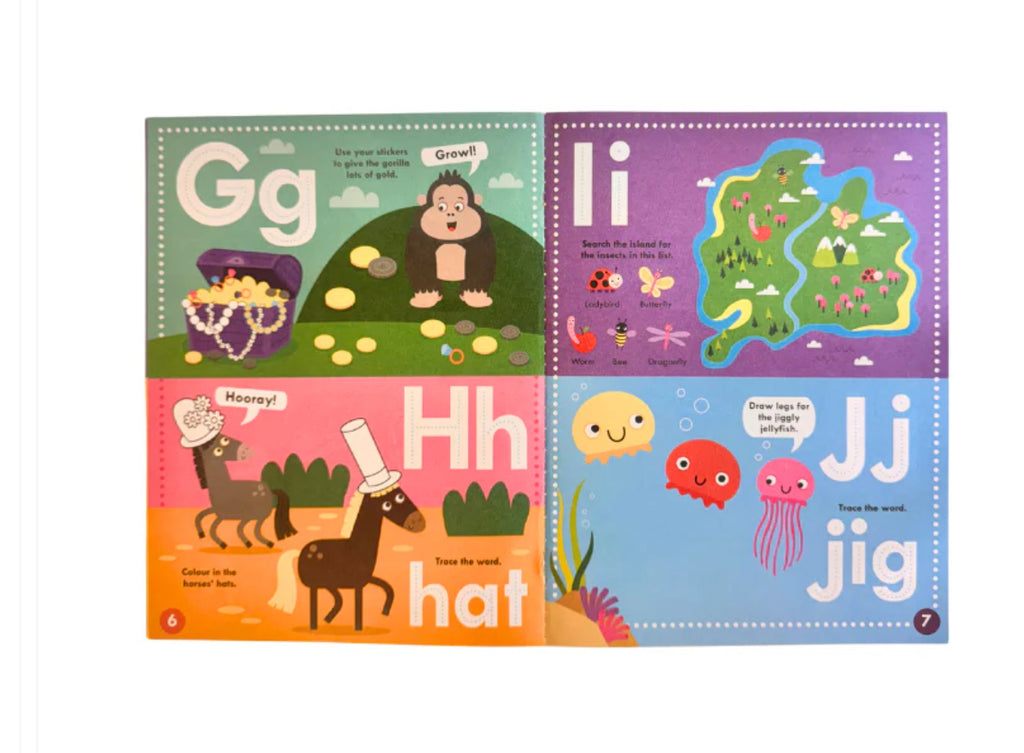 ABC Sticker Activity Book