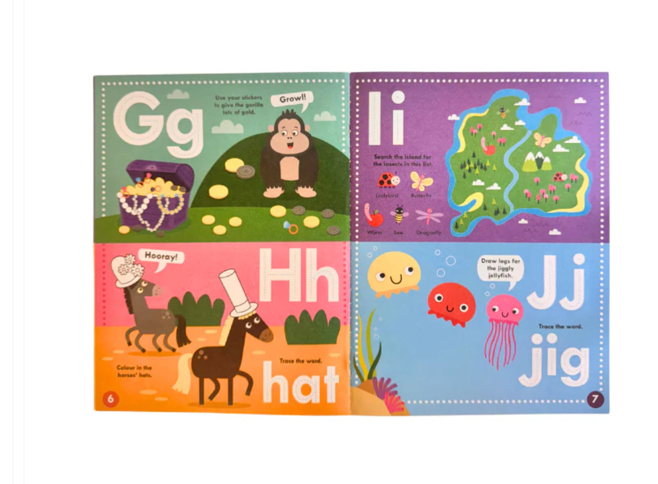 ABC Sticker Activity Book