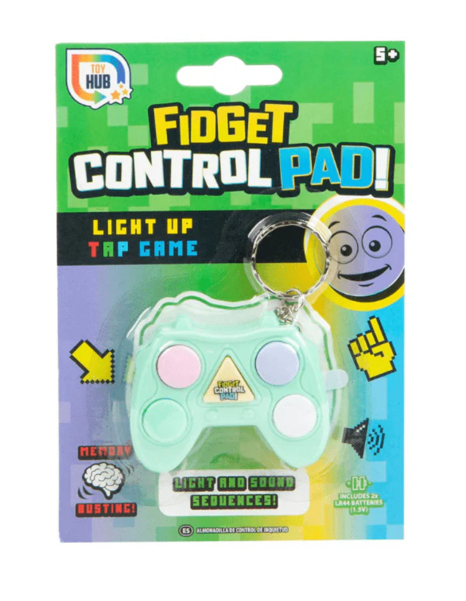 Fidget Control Pad Key Ring