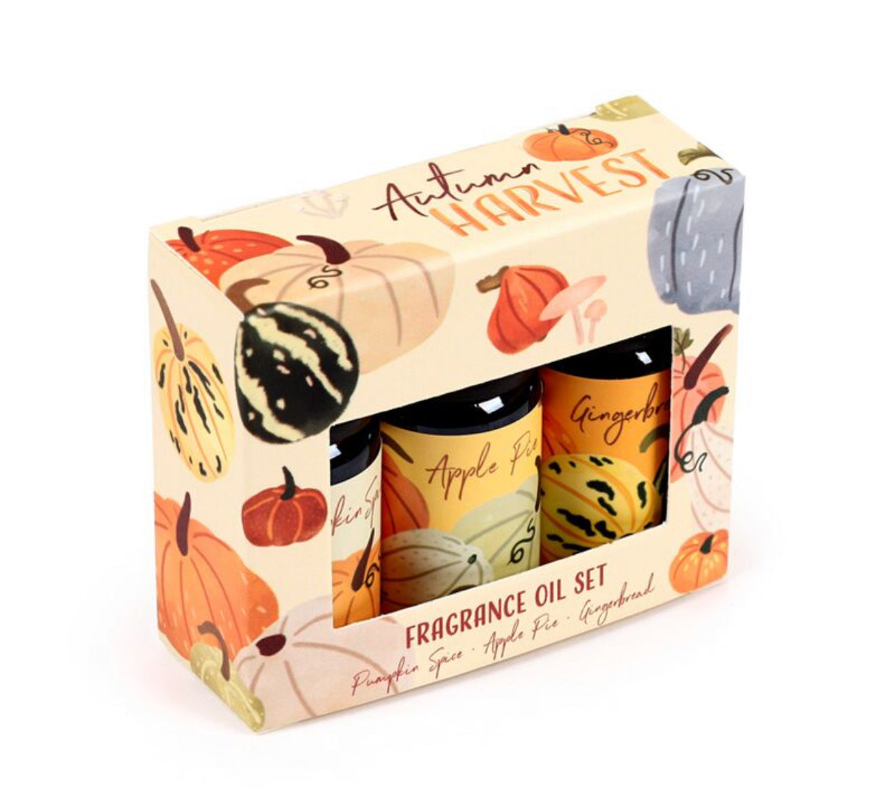 Set of 3 Fragrance Oils - Autumn Harvest