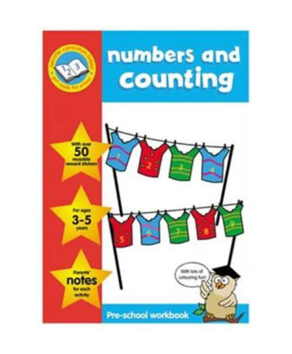 Numbers and Counting Pre-school Workbook