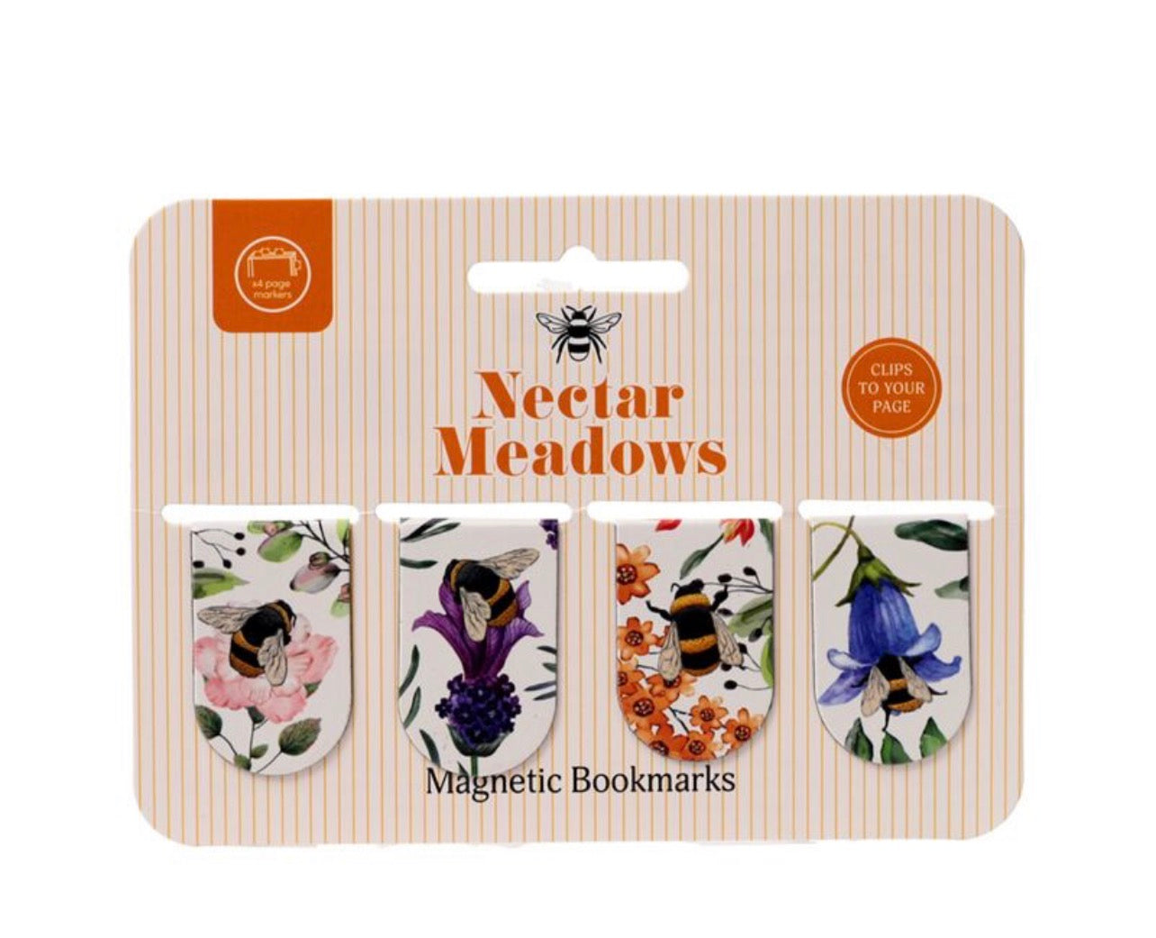 Magnetic Bookmark Set - Nectar Meadows