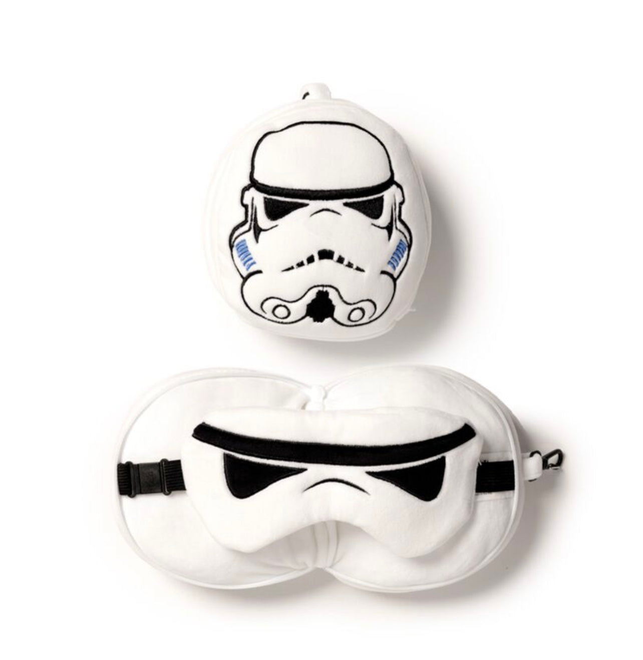 Relaxeazzz Travel Pillow & Eye Mask - The Original Stormtrooper