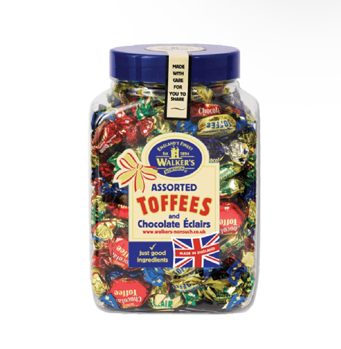 Walkers Assorted Toffee Jars 1.25Kg