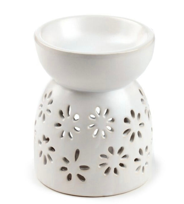 Daisy Cut-Out Ceramic Burner