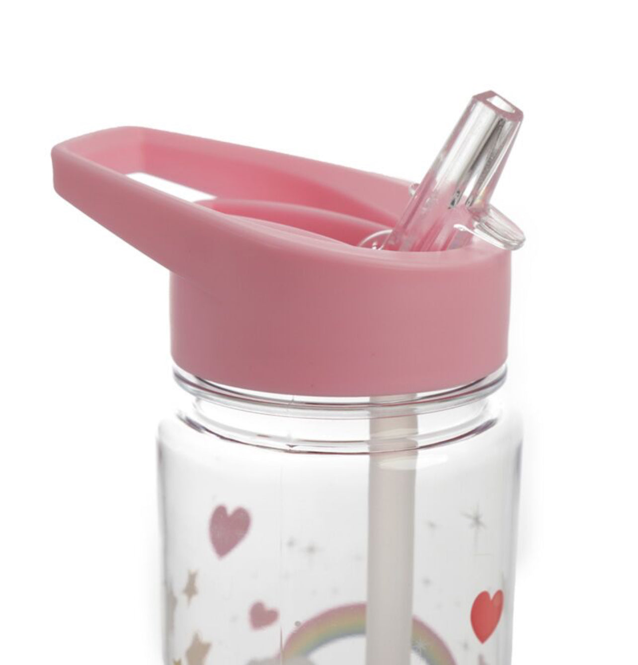 Reusable Shatterproof Water Bottle 550ml - Enchanted Rainbows Unicorn