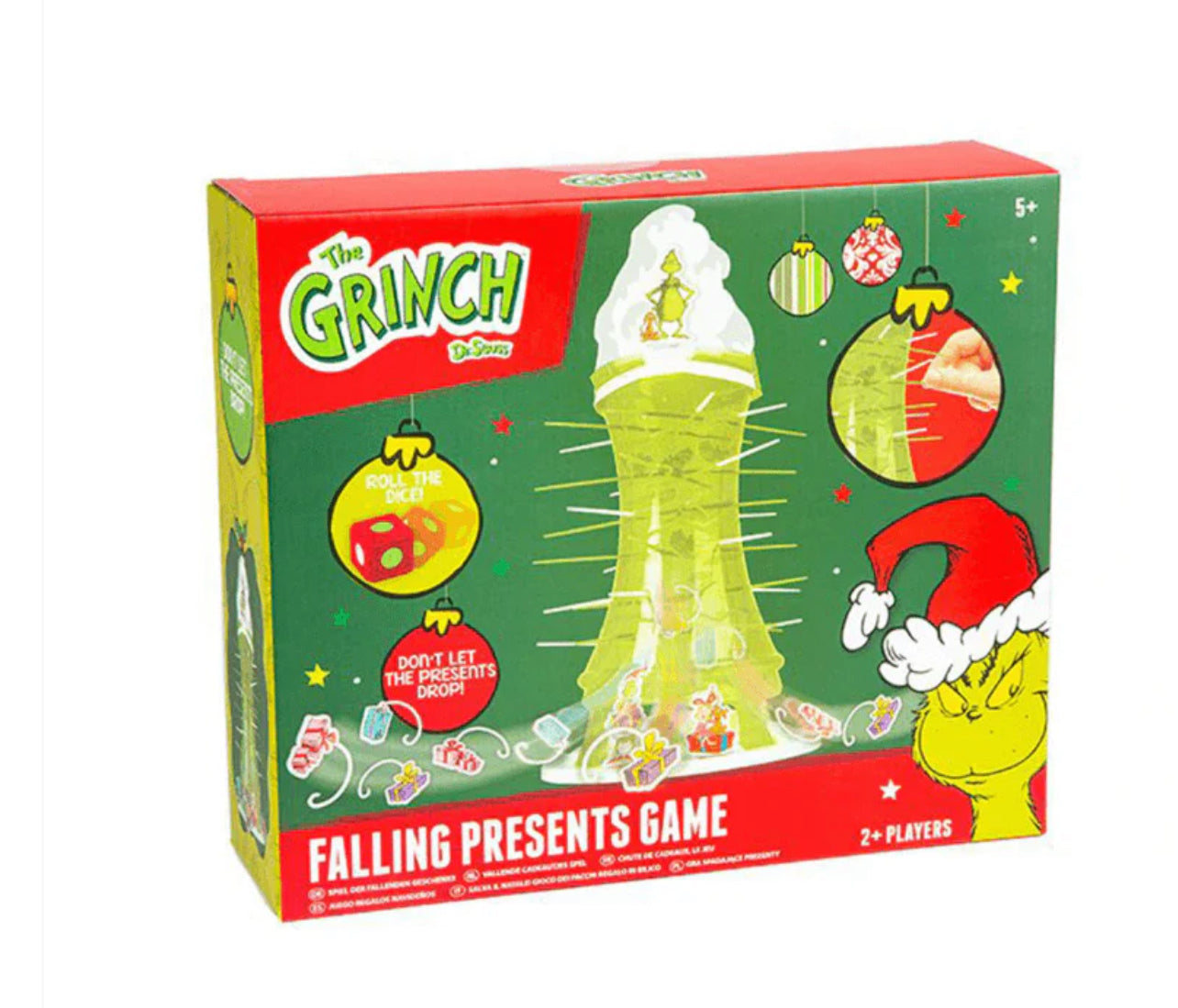 The Grinch Falling Presents Game