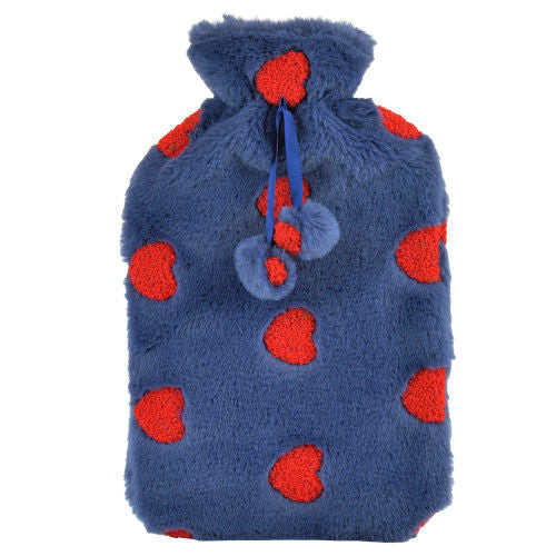 2LT Leopard Print Plush Hot Water Bottle
