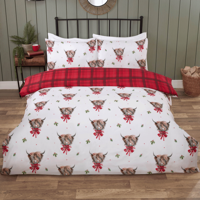 Kingsize Festive Fergus Duvet Set