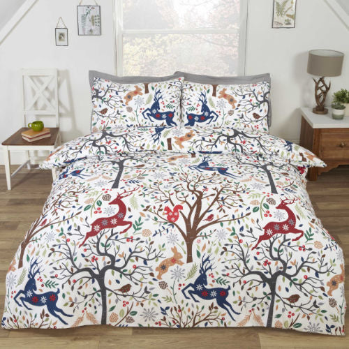 Reindeer Christmas Duvet Set - Kingsize