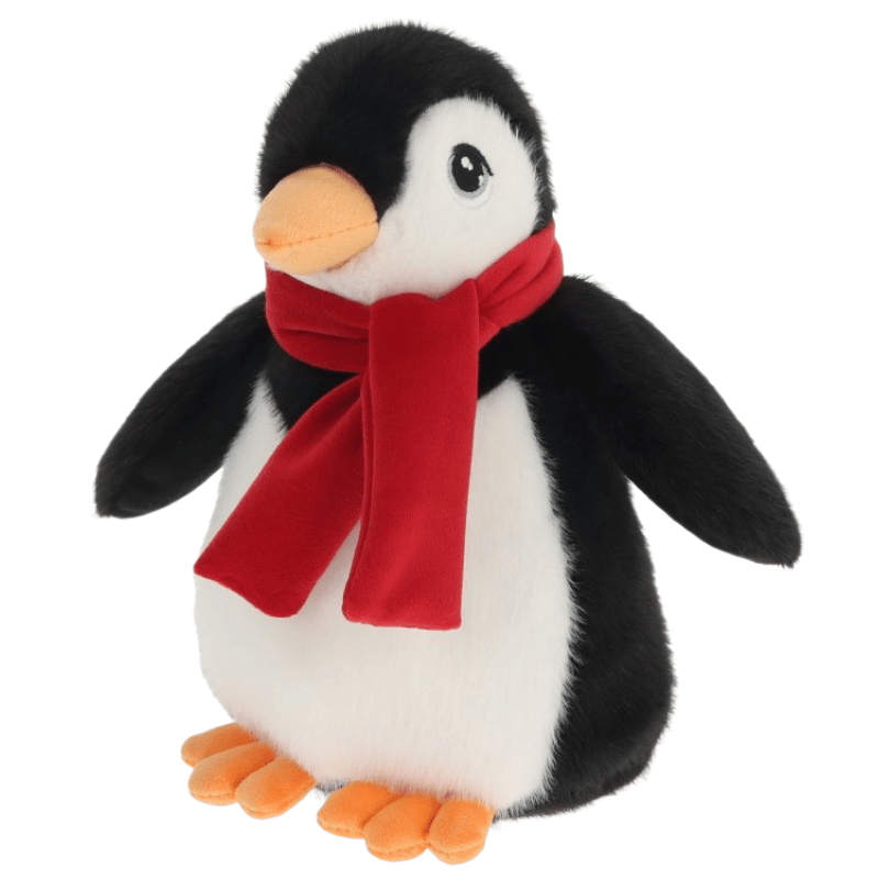 20cm Keeleco Christmas Penguin With Scarf