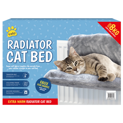 Faux Fur Radiator Cat Bed