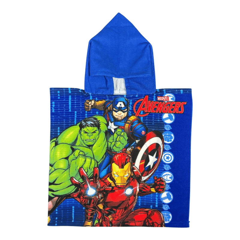 Officially Licensed Avengers Hooded Towel Poncho