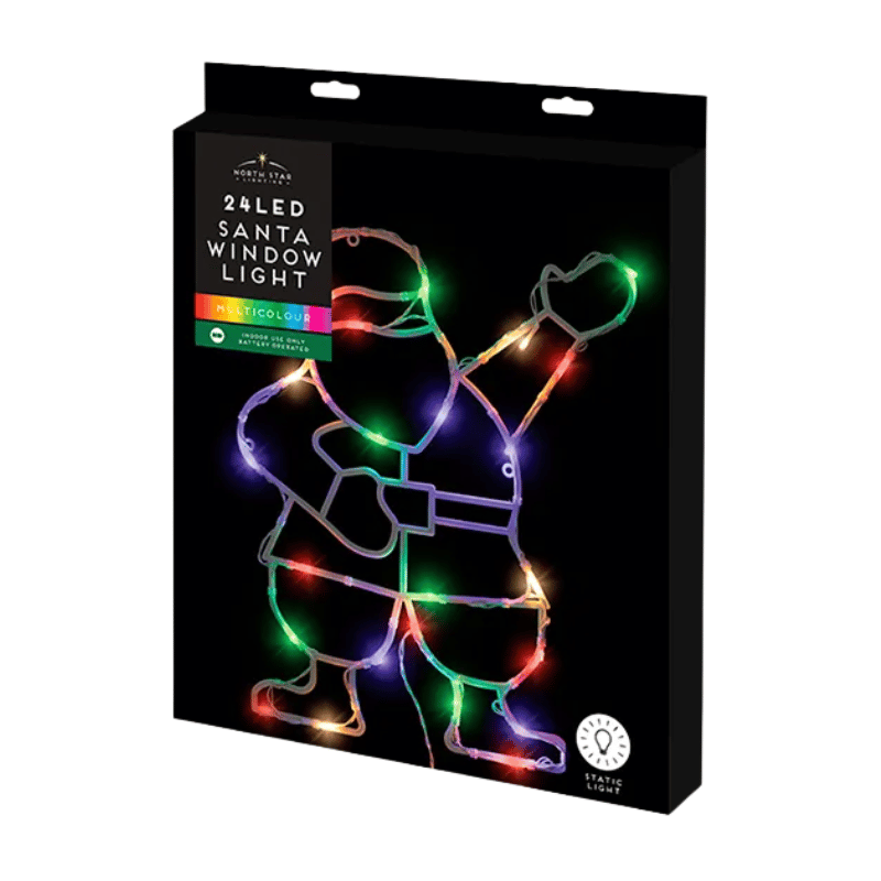 Santa LED Window Light