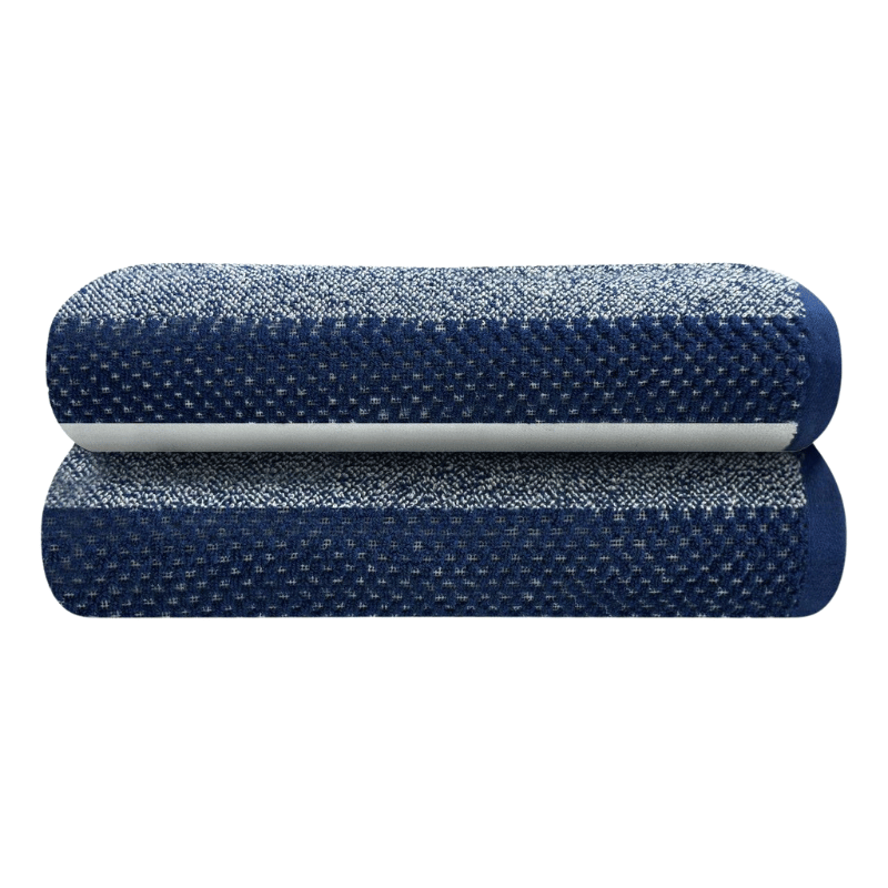 Royal Stripe Hand Towel Pair