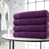Luxury Cotton Bath Sheets - 4 pack