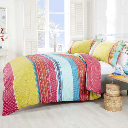 Havana Multi Colour Duvet Set - Kingsize