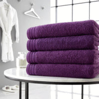Luxury Wilsford Cotton Bath Sheet 4pk