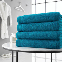 Luxury Wilsford Cotton Bath Sheet 4pk