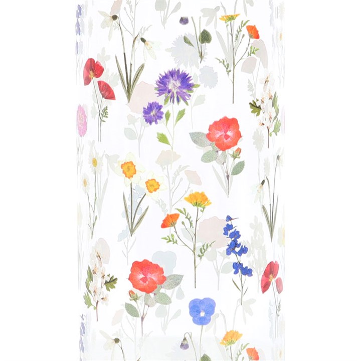 Wildflower Glass And Bamboo Water Bottle