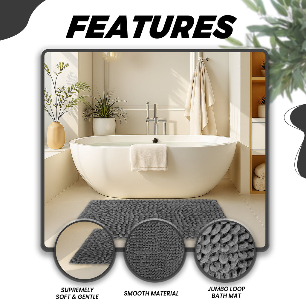 Jumbo Loop Bath Mat