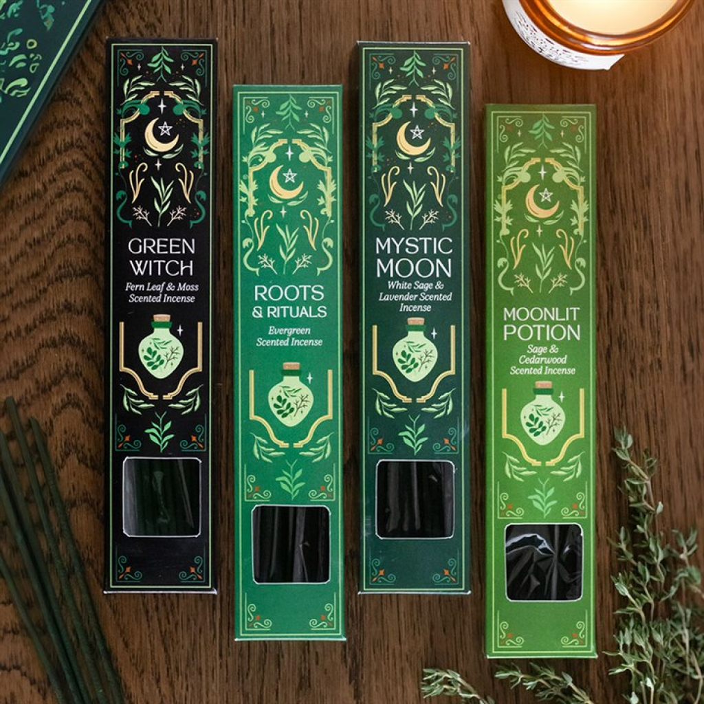 Green Witch Incense Stick Gift Set