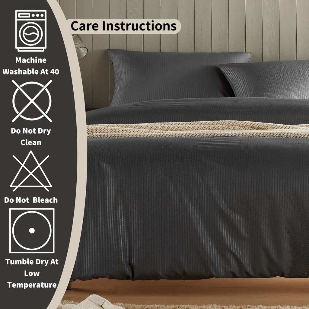 Monaco Seersucker Duvet Cover Set