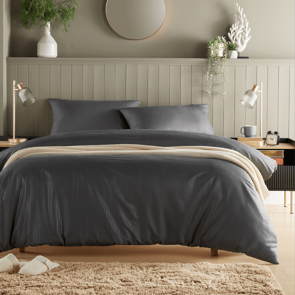 Monaco Seersucker Duvet Cover Set
