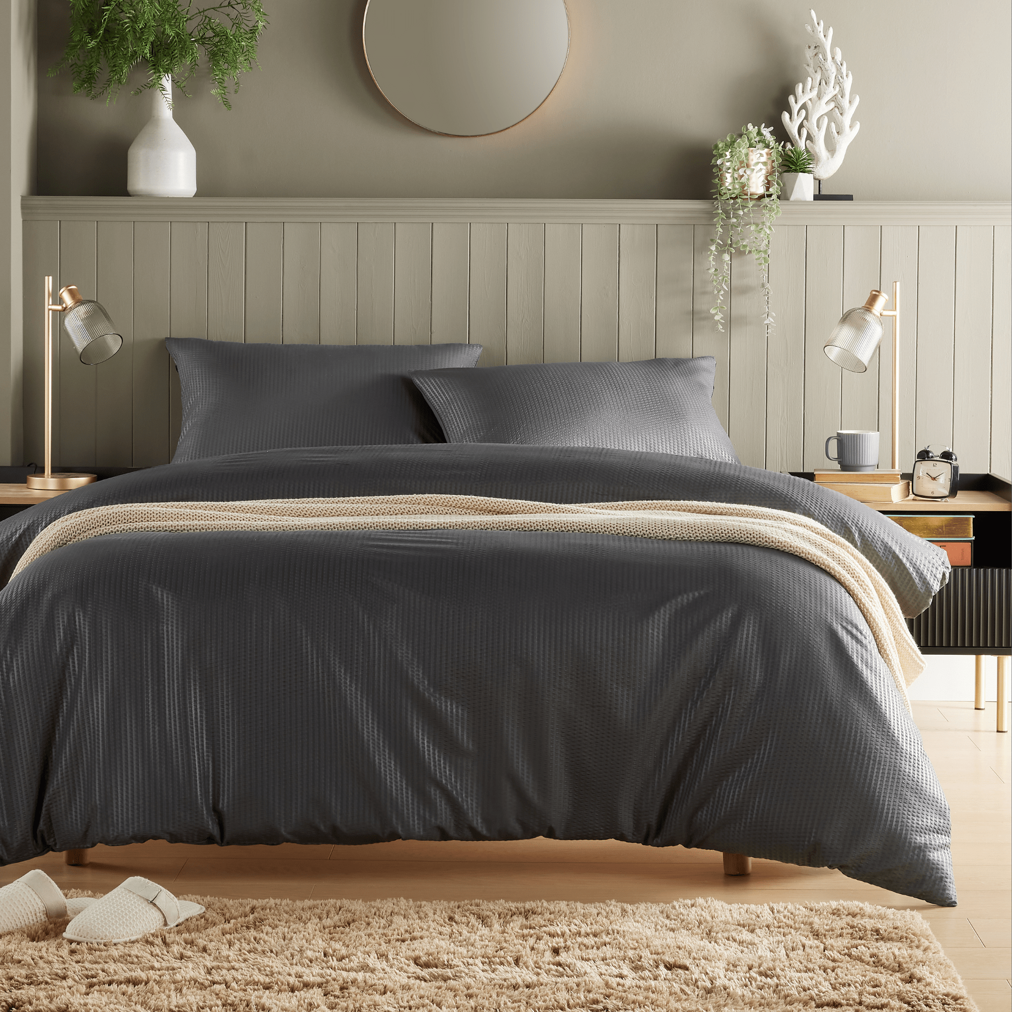 Monaco Seersucker Duvet Cover Set