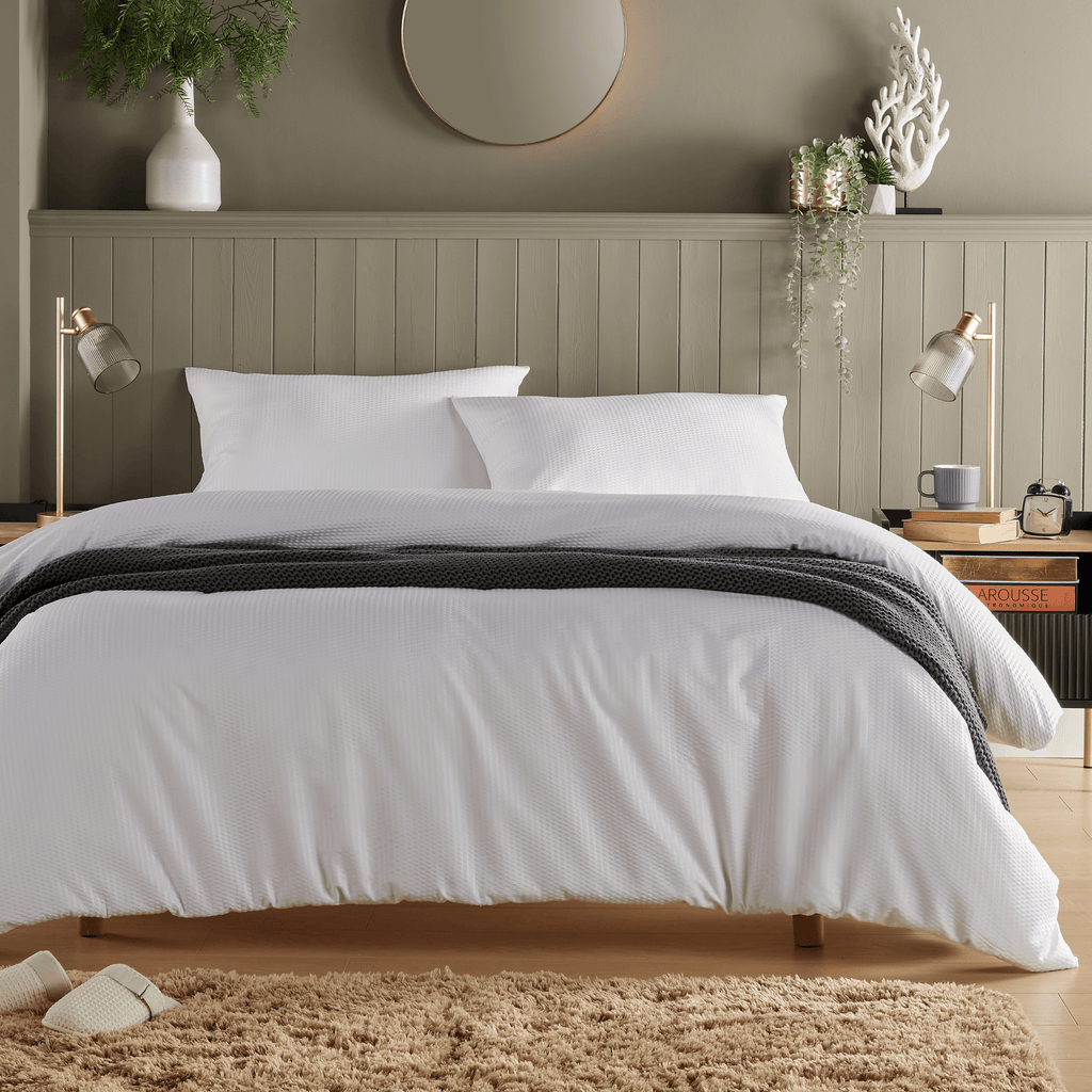 Monaco Seersucker Duvet Cover Set