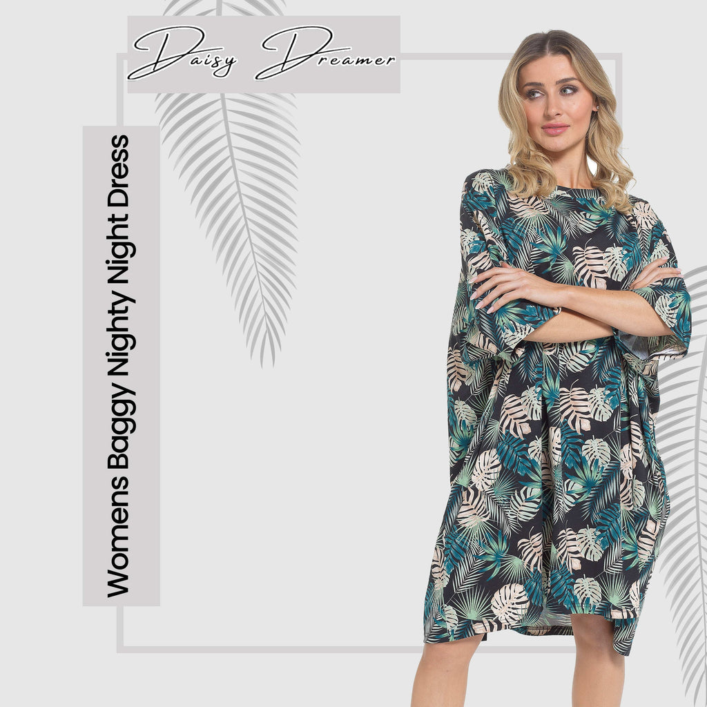 Women's Tropical Baggy Nighty Dress